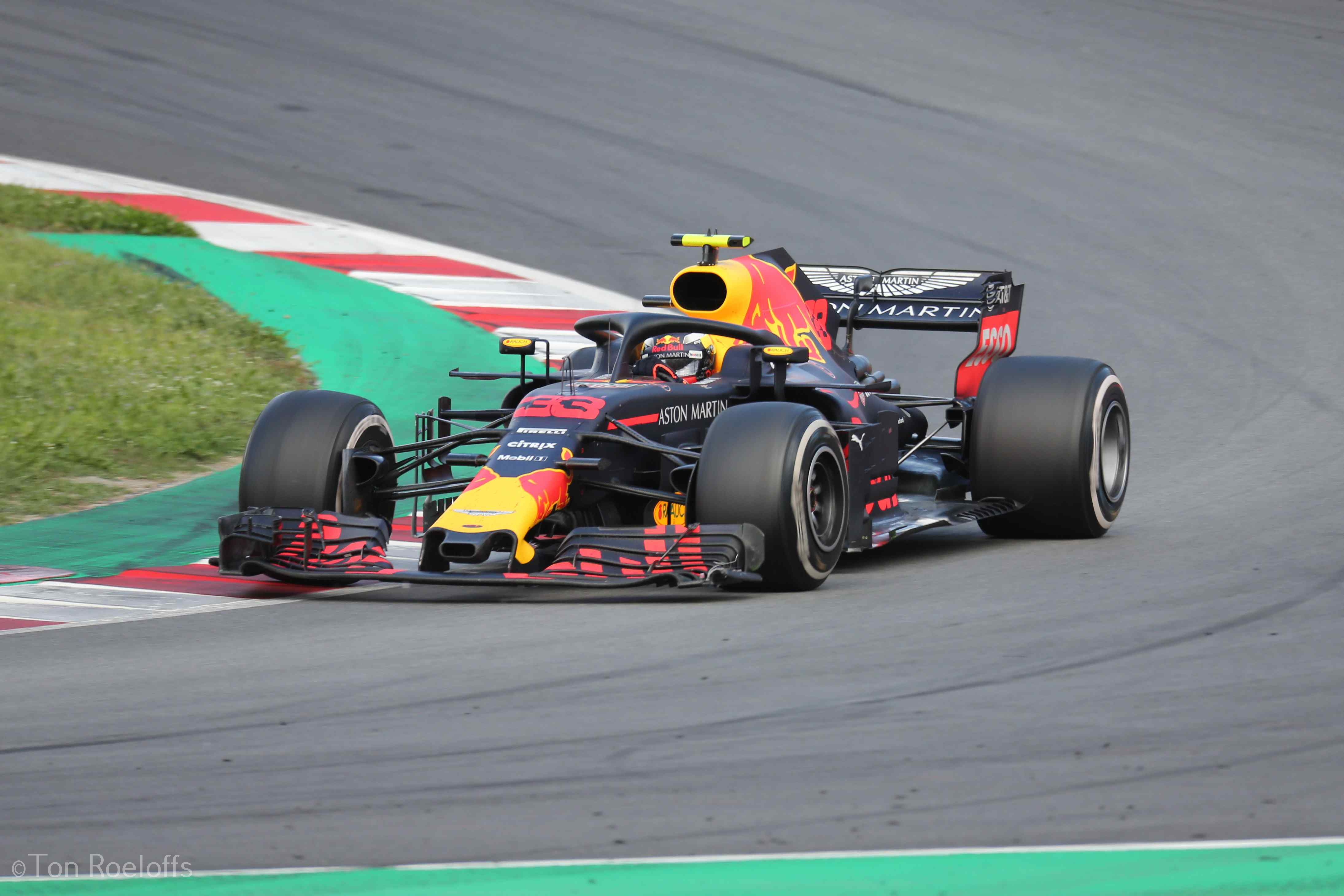 Verstappen pitbox